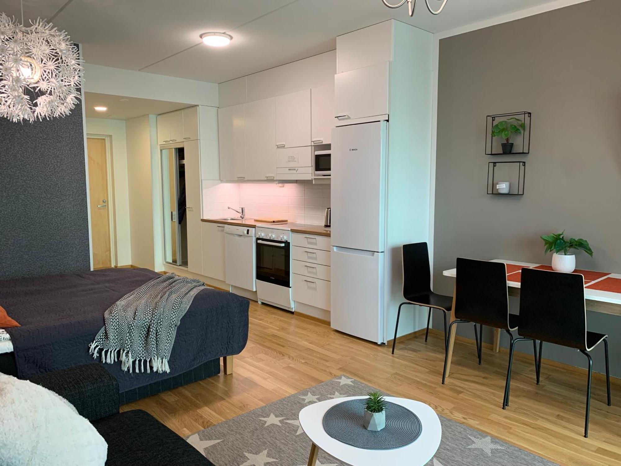 Starhomes Studio Apartments Oulu Esterno foto
